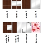 Шкаф купе Симпл фасады на выбор в Новочеркасске