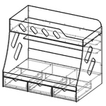 Двухъярусная кровать Дельта 20.01 в Новочеркасске